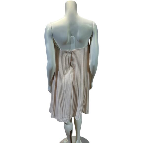 NWT French Connection Strapless Pink Dress, Size 12 Chic Party or Wedding Guest - Picture 3 of 11